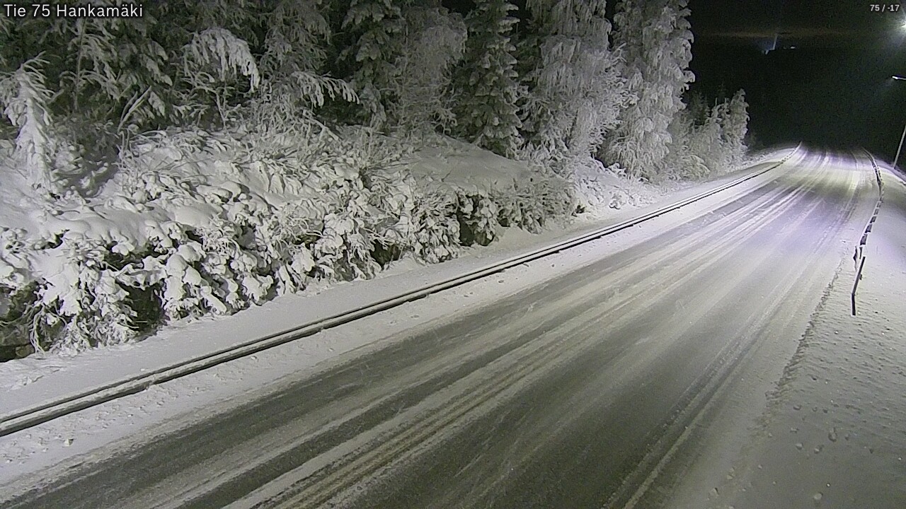 Kelikamerat Kuva Tie 75 Rautavaara, Hankamäki, Rautavaara, Pohjois-Savo
