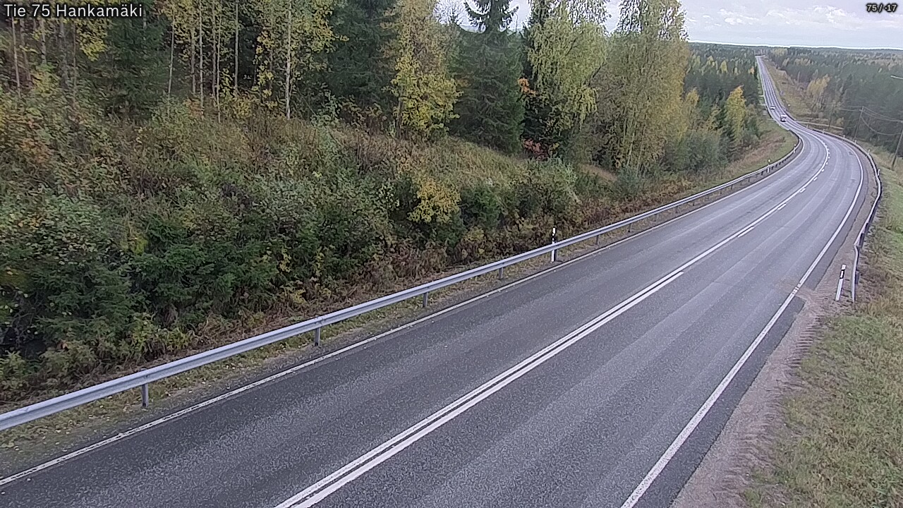 Weather Camera Image Road 75 Rautavaara, Hankamäki, Rautavaara, Pohjois-Savo