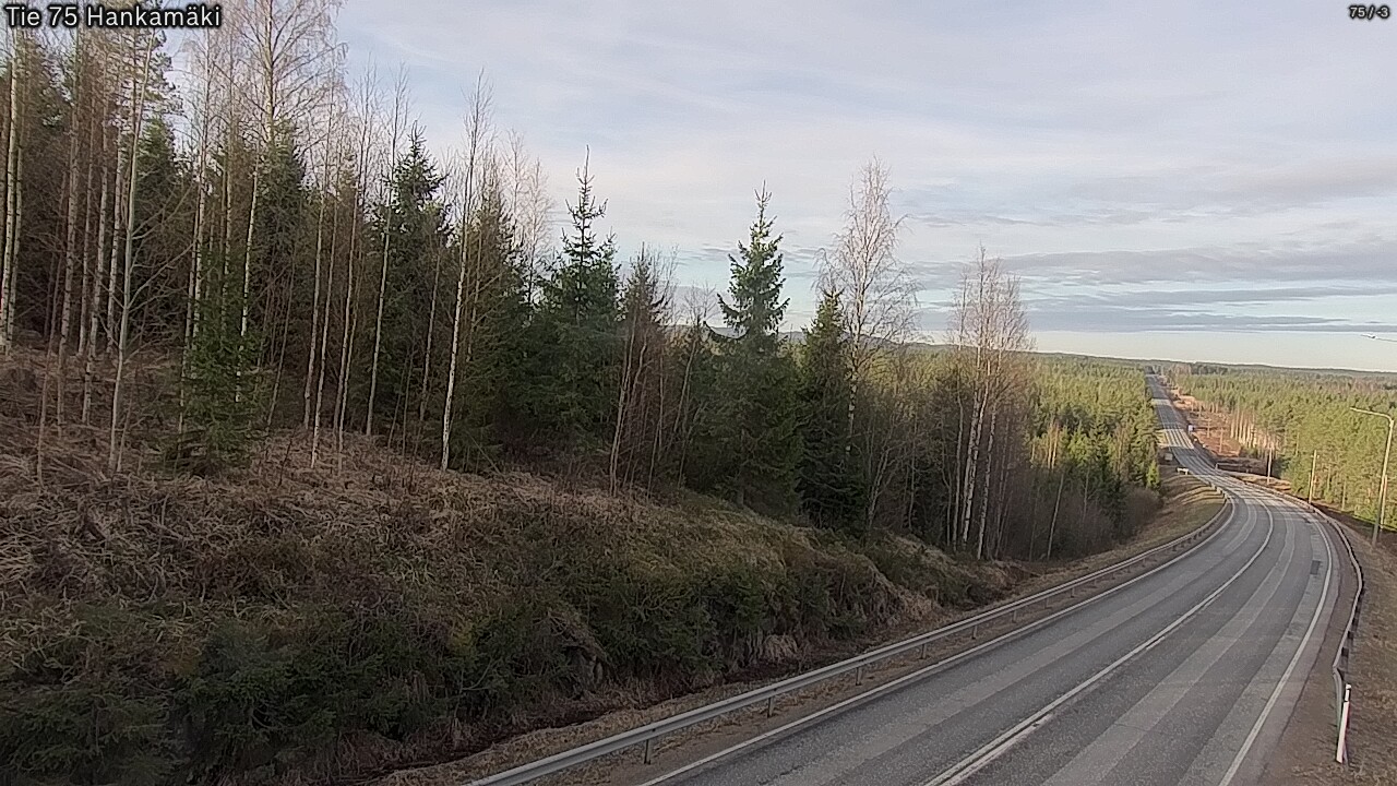 Kelikamerat Kuva Tie 75 Rautavaara, Hankamäki, Rautavaara, Pohjois-Savo