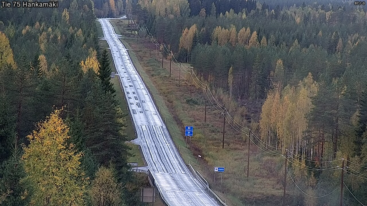 Kelikamerat Kuva Tie 75 Rautavaara, Hankamäki, Rautavaara, Pohjois-Savo