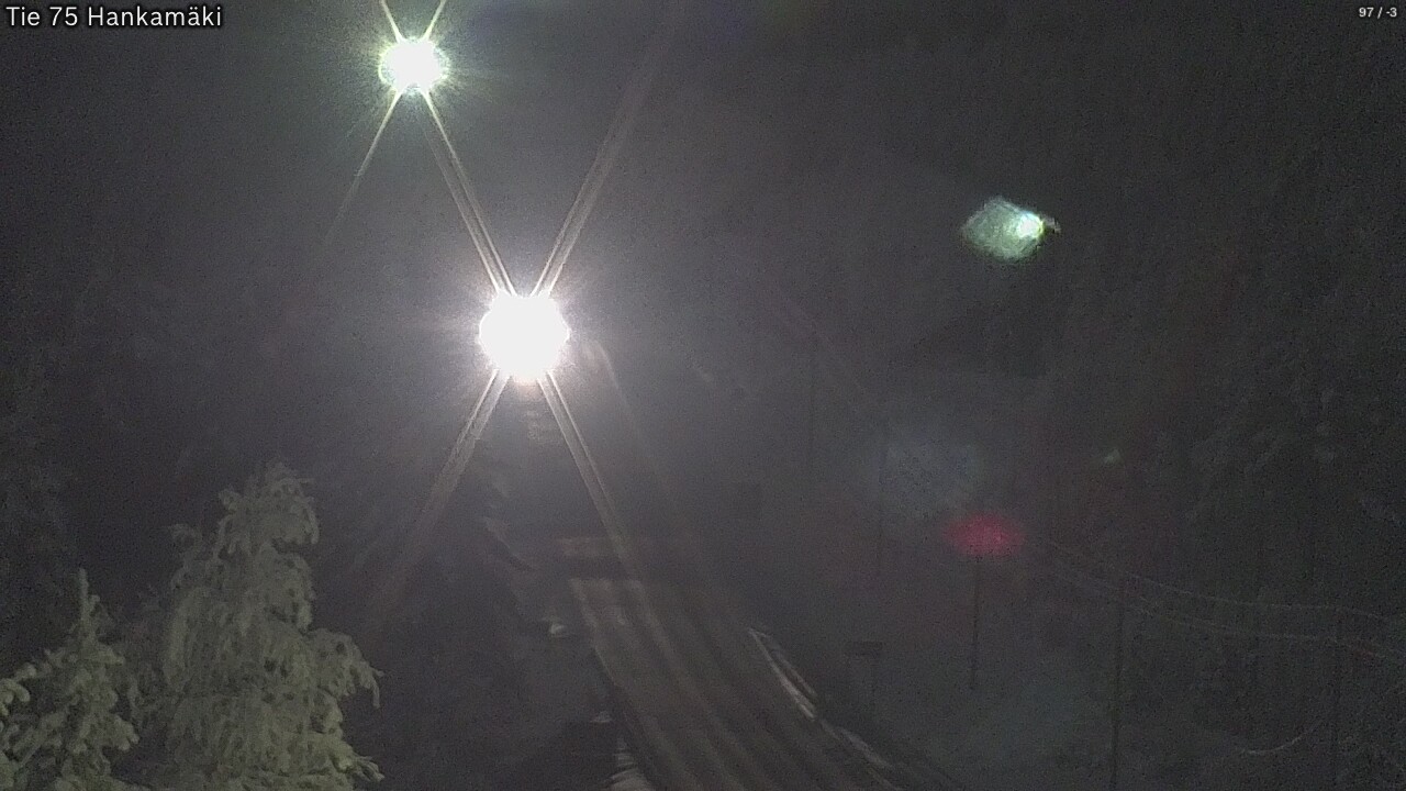 Weather Camera Image Väg 75 Rautavaara, Hankamäki, Rautavaara, Pohjois-Savo
