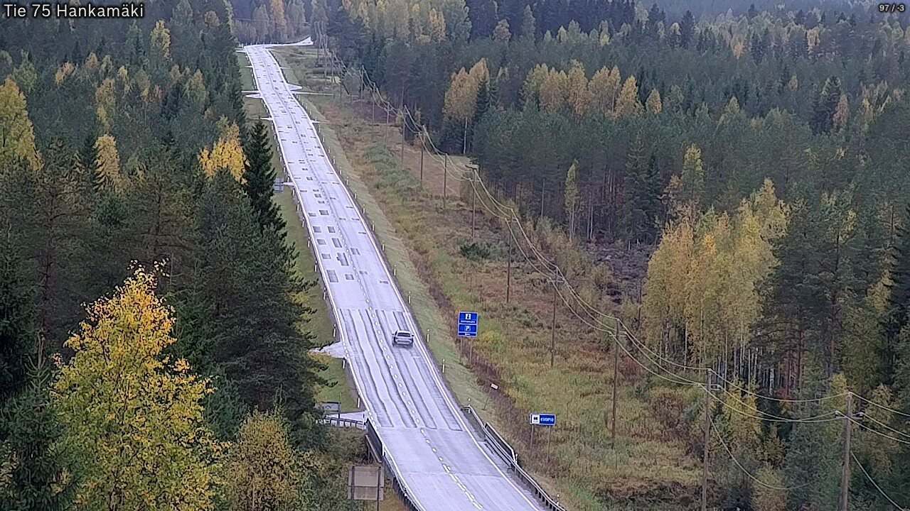 Kelikamerat Kuva Tie 75 Rautavaara, Hankamäki, Rautavaara, Pohjois-Savo