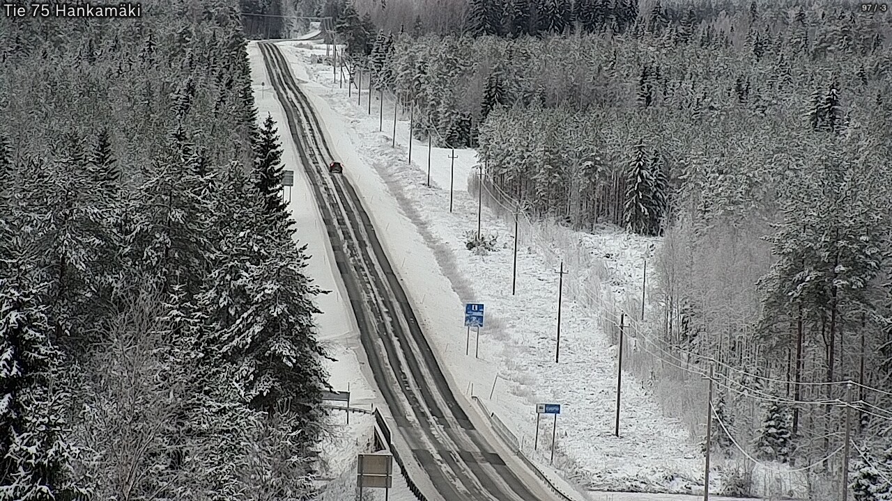 Kelikamerat Kuva Tie 75 Rautavaara, Hankamäki, Rautavaara, Pohjois-Savo