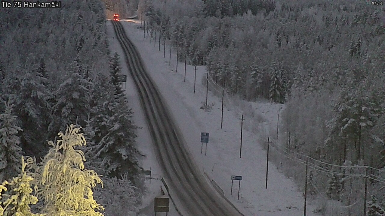 Kelikamerat Kuva Tie 75 Rautavaara, Hankamäki, Rautavaara, Pohjois-Savo