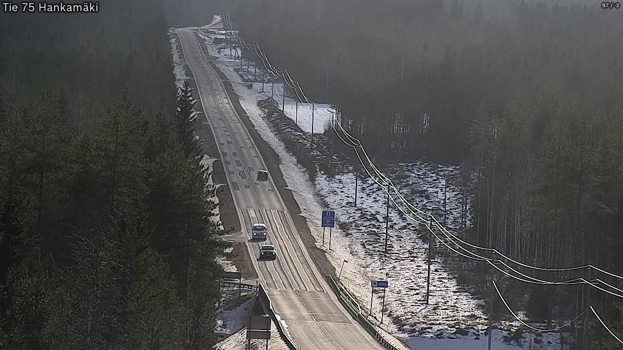 Kelikamerat Kuva Tie 75 Rautavaara, Hankamäki, Rautavaara, Pohjois-Savo