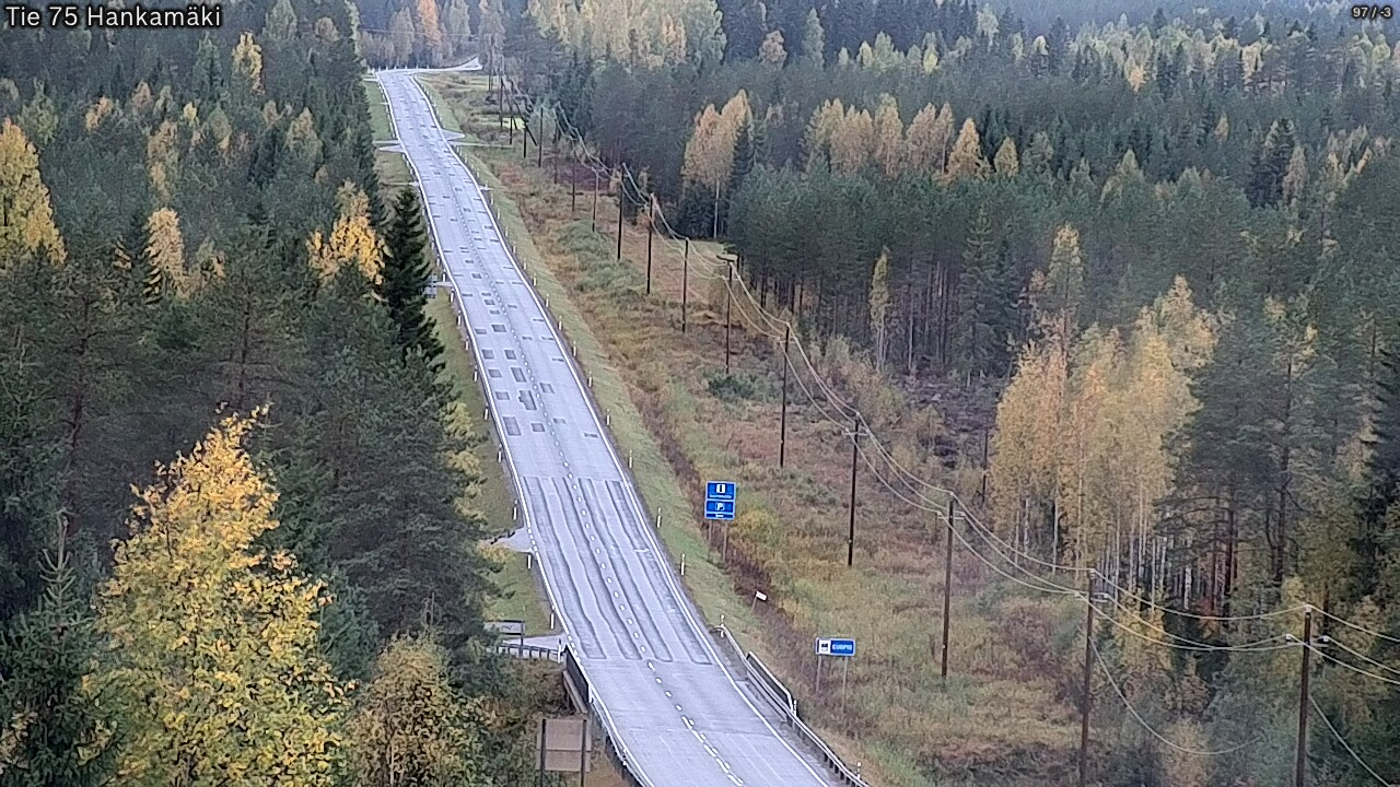 Kelikamerat Kuva Tie 75 Rautavaara, Hankamäki, Rautavaara, Pohjois-Savo
