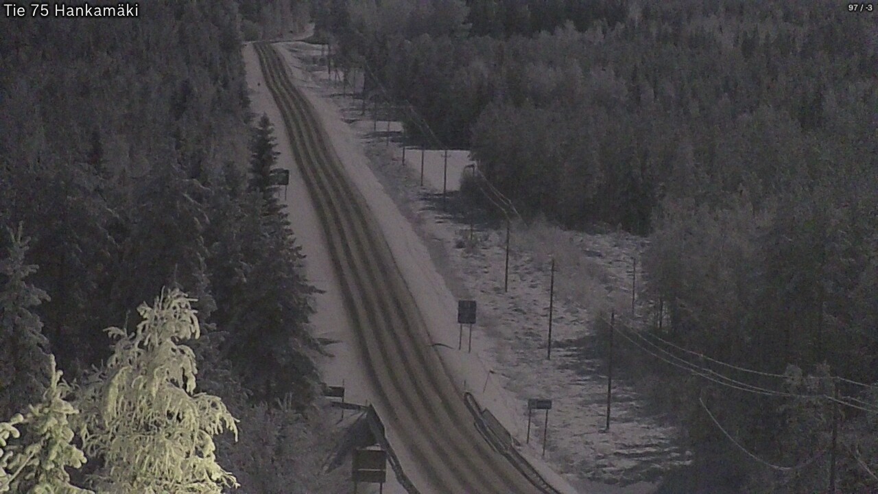 Weather Camera Image Road 75 Rautavaara, Hankamäki, Rautavaara, Pohjois-Savo