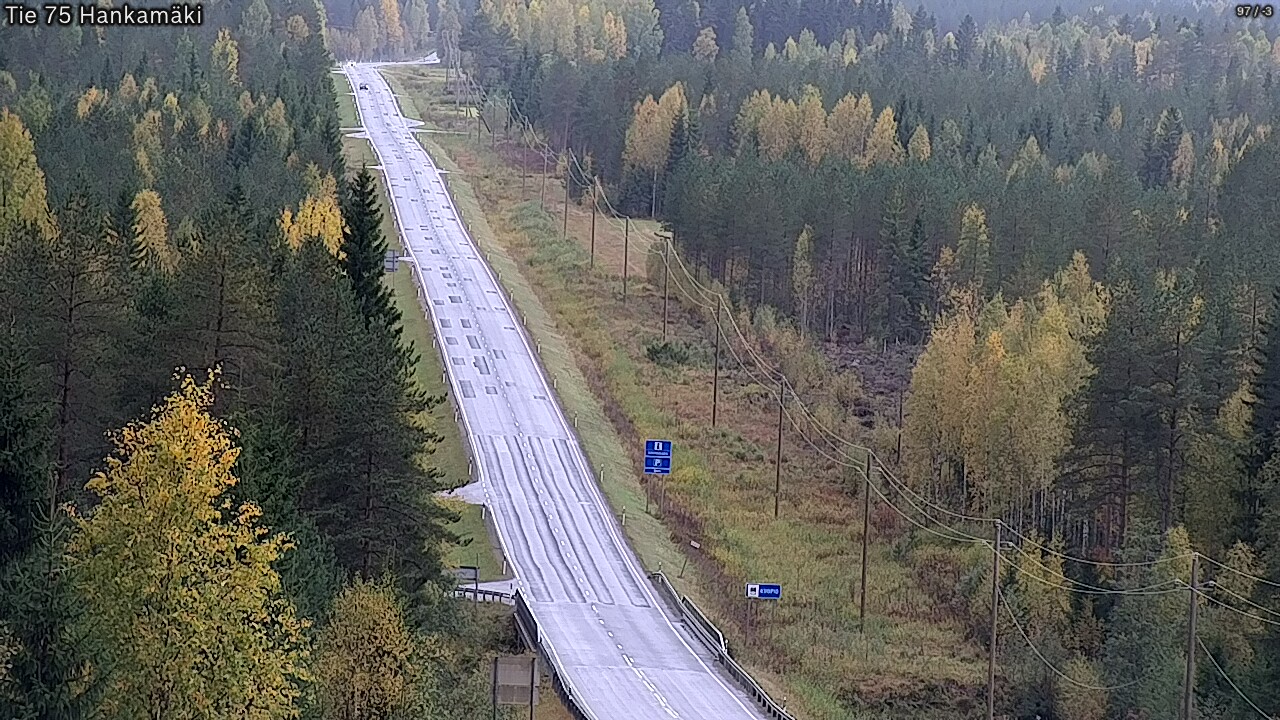 Kelikamerat Kuva Tie 75 Rautavaara, Hankamäki, Rautavaara, Pohjois-Savo