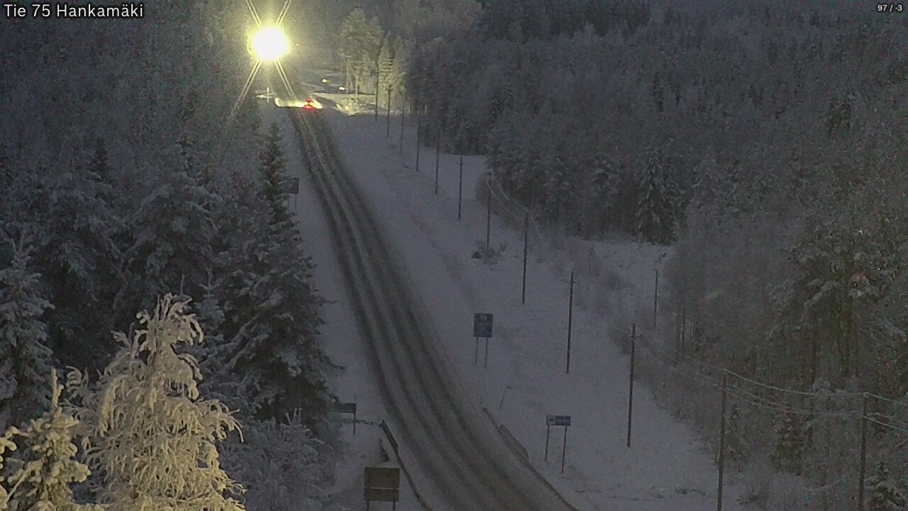 Kelikamerat Kuva Tie 75 Rautavaara, Hankamäki, Rautavaara, Pohjois-Savo