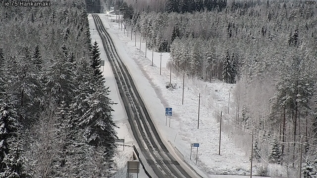 Kelikamerat Kuva Tie 75 Rautavaara, Hankamäki, Rautavaara, Pohjois-Savo