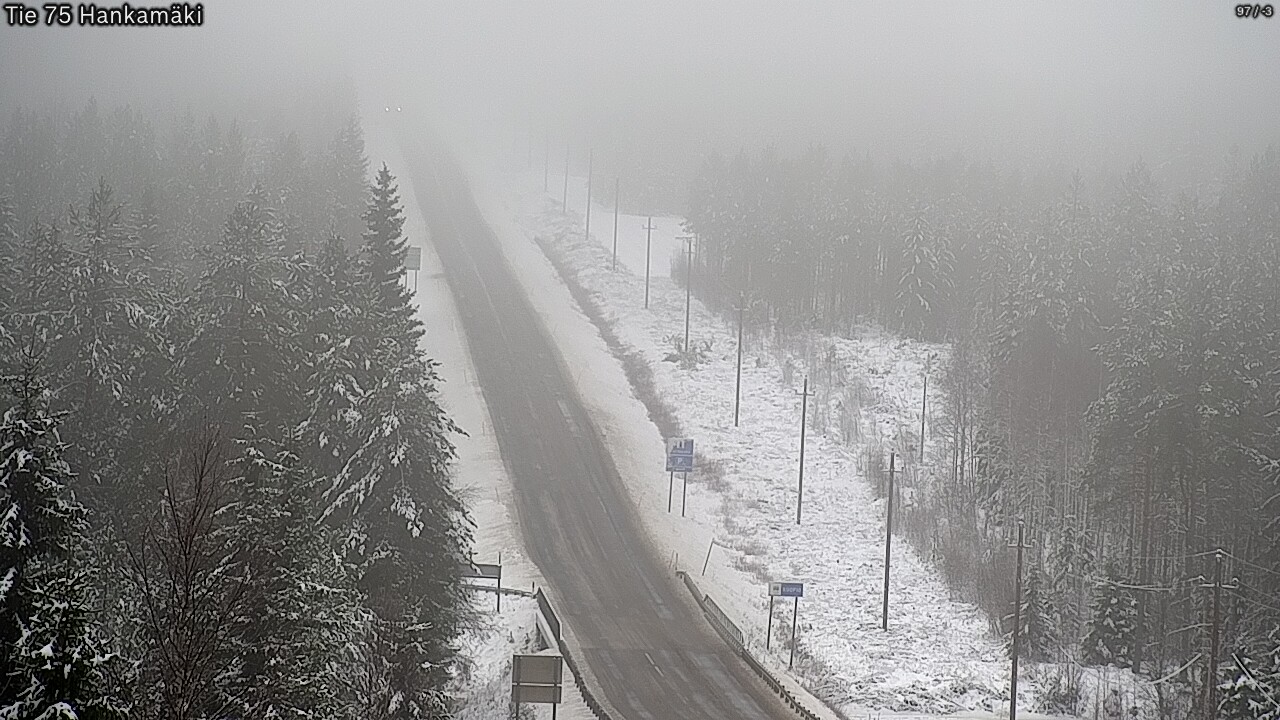 Weather Camera Image Road 75 Rautavaara, Hankamäki, Rautavaara, Pohjois-Savo