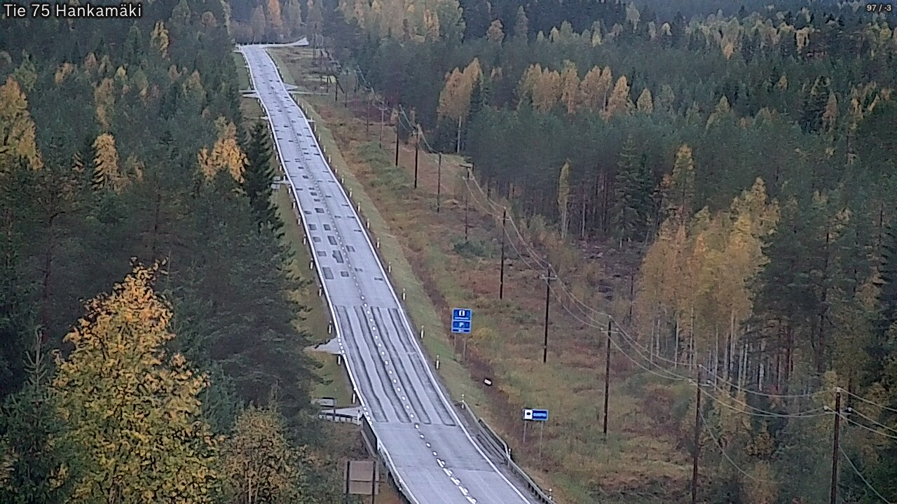 Kelikamerat Kuva Tie 75 Rautavaara, Hankamäki, Rautavaara, Pohjois-Savo