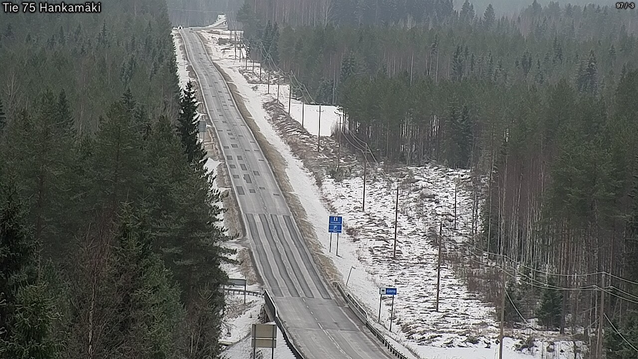 Kelikamerat Kuva Tie 75 Rautavaara, Hankamäki, Rautavaara, Pohjois-Savo