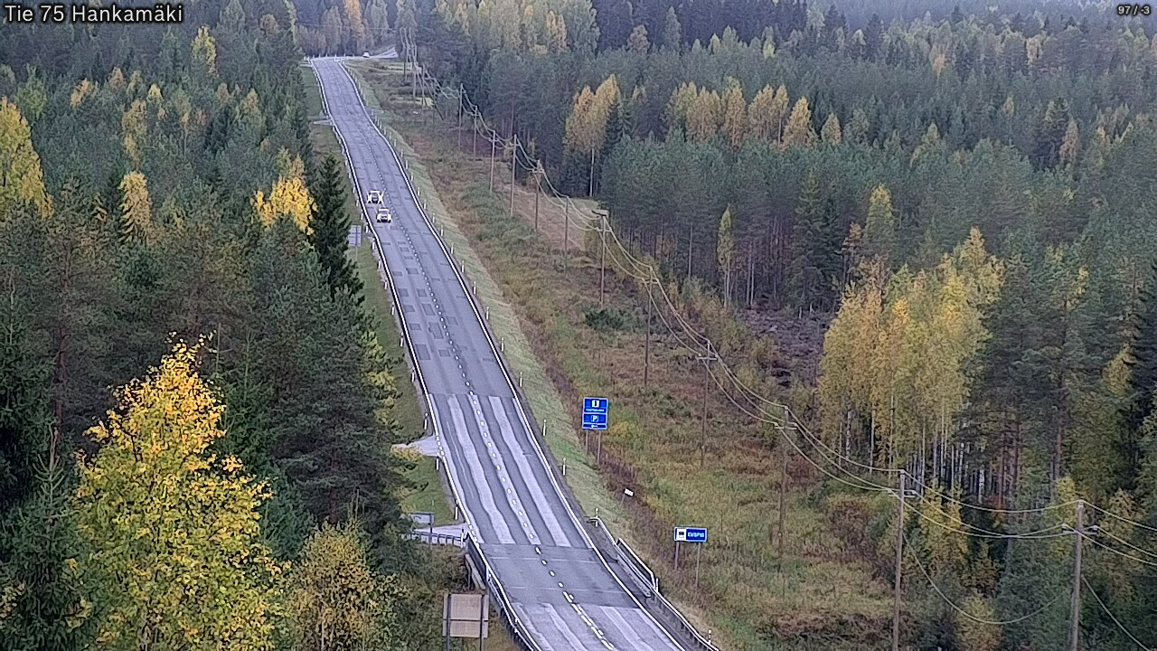 Kelikamerat Kuva Tie 75 Rautavaara, Hankamäki, Rautavaara, Pohjois-Savo