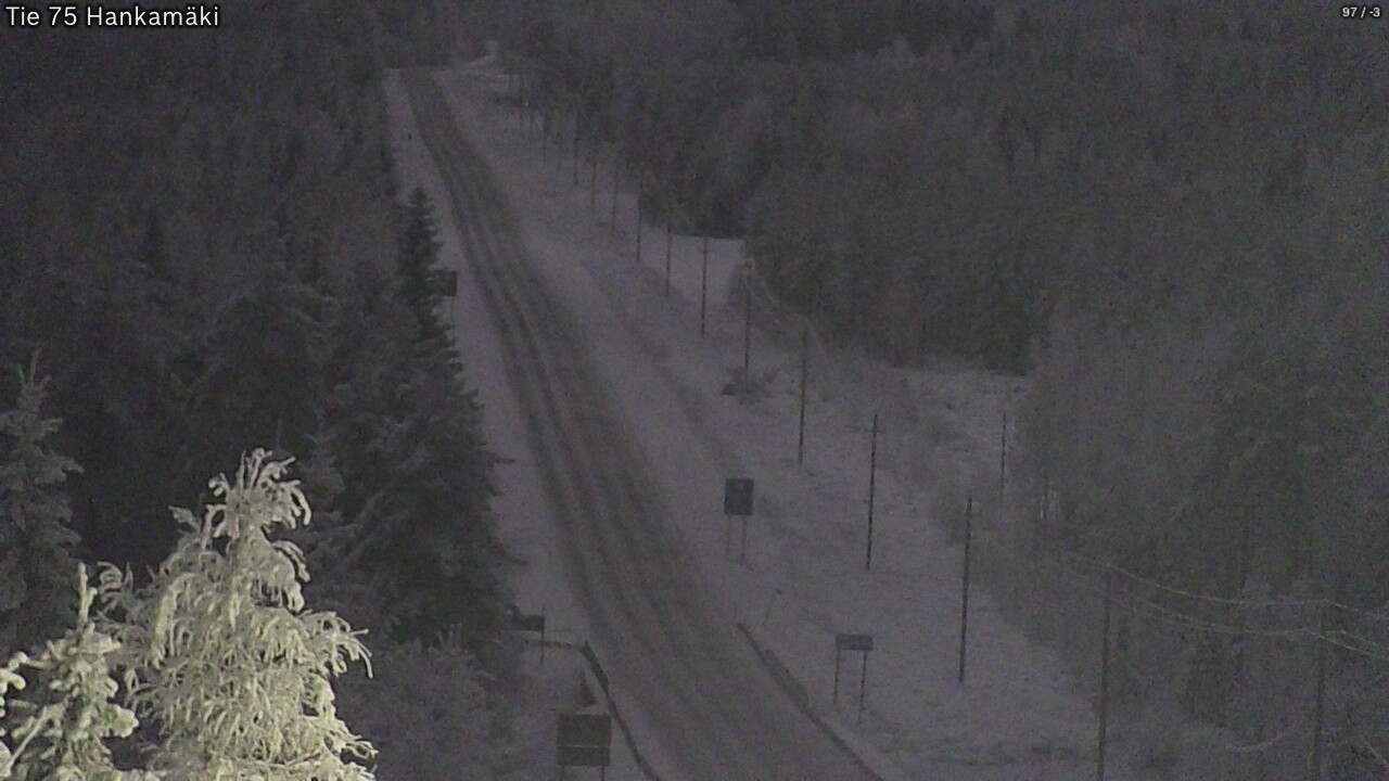 Kelikamerat Kuva Tie 75 Rautavaara, Hankamäki, Rautavaara, Pohjois-Savo