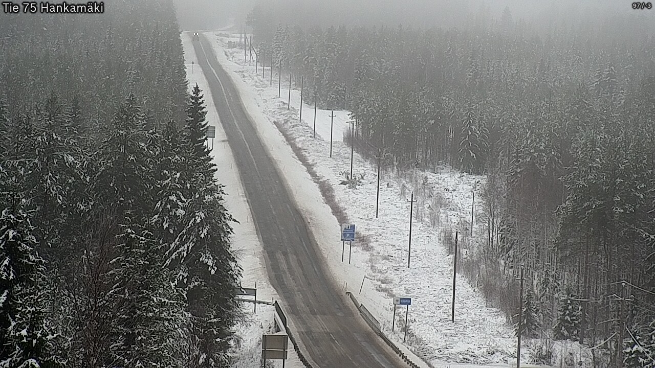 Weather Camera Image Road 75 Rautavaara, Hankamäki, Rautavaara, Pohjois-Savo