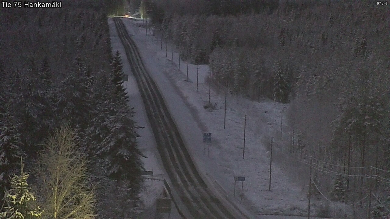 Kelikamerat Kuva Tie 75 Rautavaara, Hankamäki, Rautavaara, Pohjois-Savo