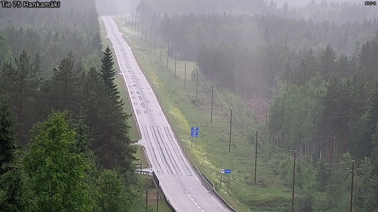 Kelikamerat Kuva Tie 75 Rautavaara, Hankamäki, Rautavaara, Pohjois-Savo