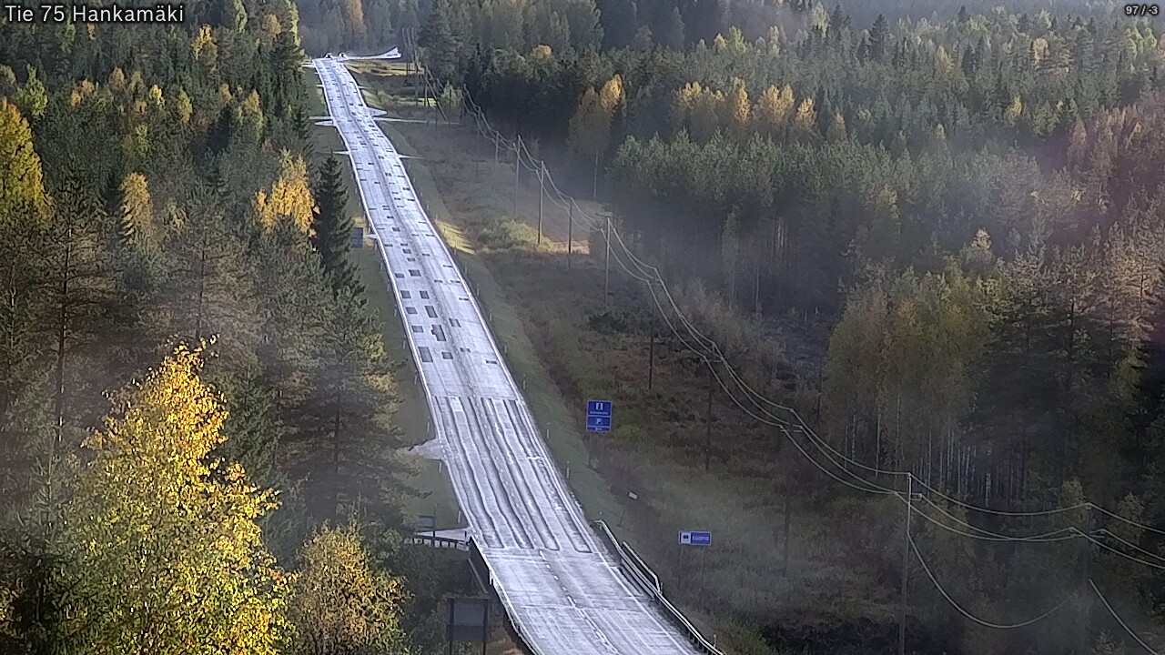 Kelikamerat Kuva Tie 75 Rautavaara, Hankamäki, Rautavaara, Pohjois-Savo