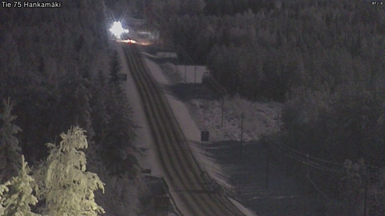 Weather Camera Image Road 75 Rautavaara, Hankamäki, Rautavaara, Pohjois-Savo