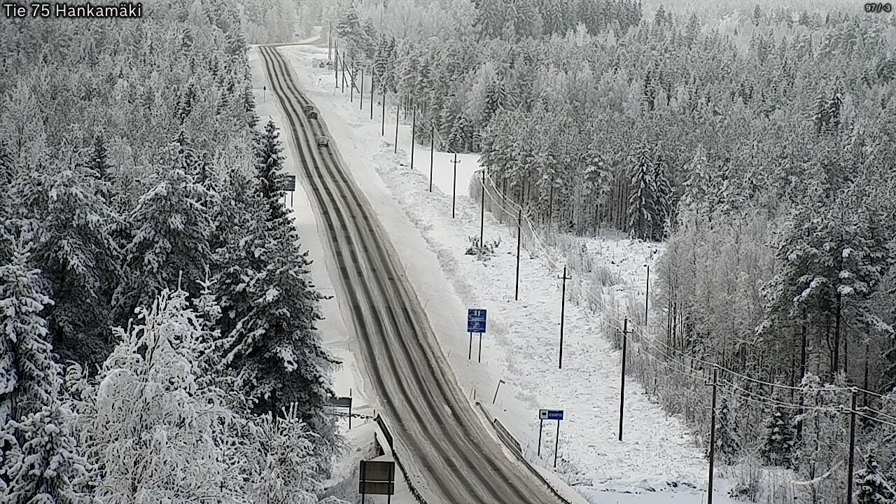 Kelikamerat Kuva Tie 75 Rautavaara, Hankamäki, Rautavaara, Pohjois-Savo