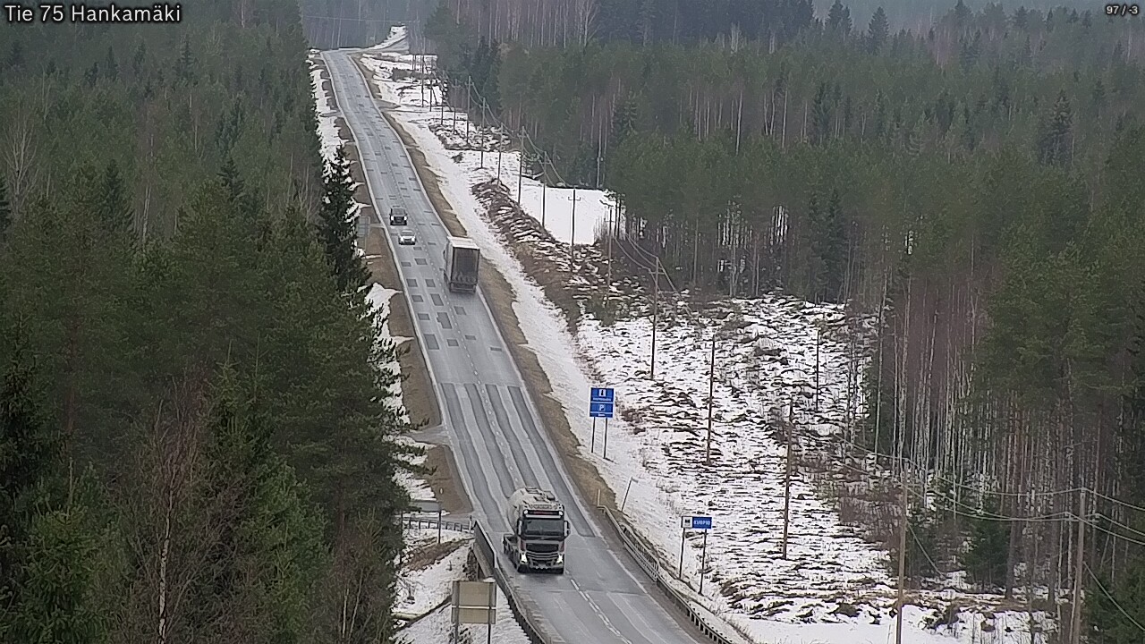 Kelikamerat Kuva Tie 75 Rautavaara, Hankamäki, Rautavaara, Pohjois-Savo