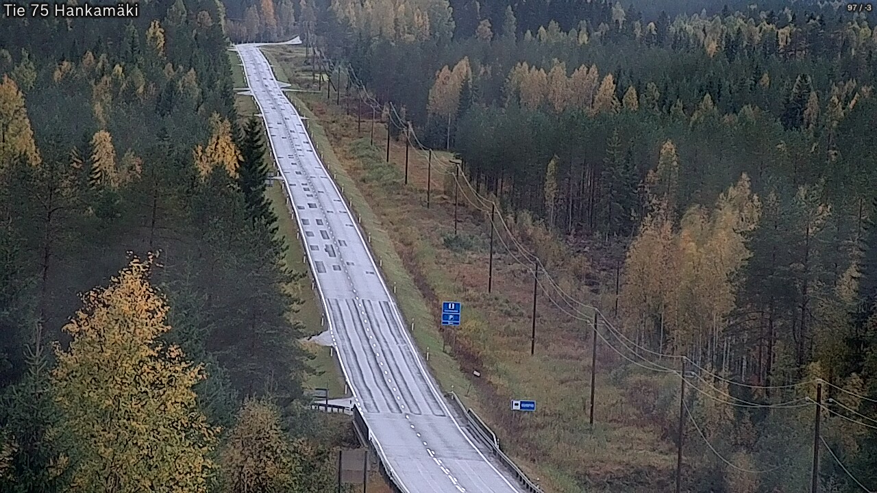Kelikamerat Kuva Tie 75 Rautavaara, Hankamäki, Rautavaara, Pohjois-Savo