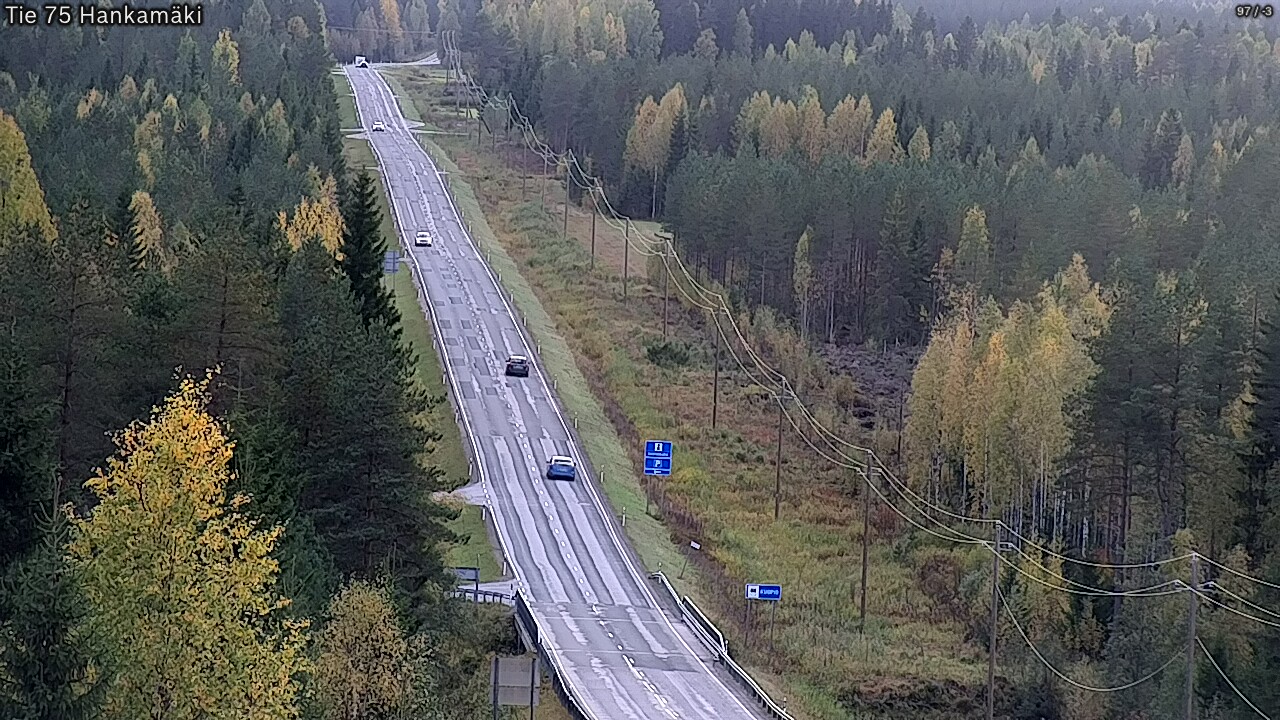 Kelikamerat Kuva Tie 75 Rautavaara, Hankamäki, Rautavaara, Pohjois-Savo