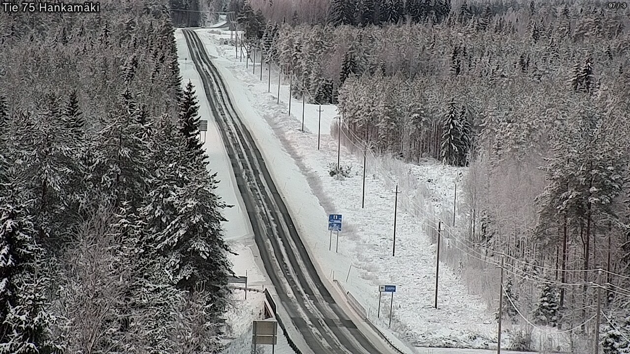Kelikamerat Kuva Tie 75 Rautavaara, Hankamäki, Rautavaara, Pohjois-Savo
