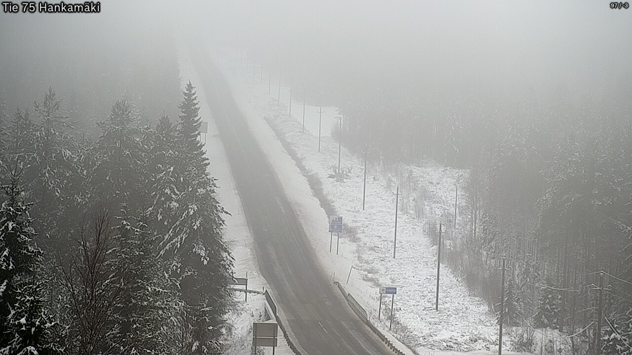 Weather Camera Image Road 75 Rautavaara, Hankamäki, Rautavaara, Pohjois-Savo