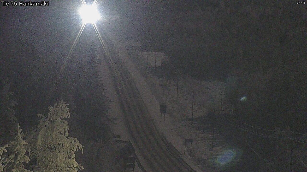 Weather Camera Image Road 75 Rautavaara, Hankamäki, Rautavaara, Pohjois-Savo