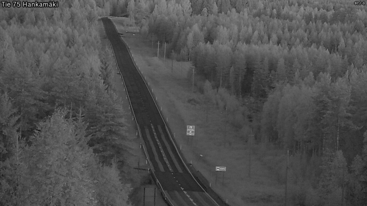 Kelikamerat Kuva Tie 75 Rautavaara, Hankamäki, Rautavaara, Pohjois-Savo