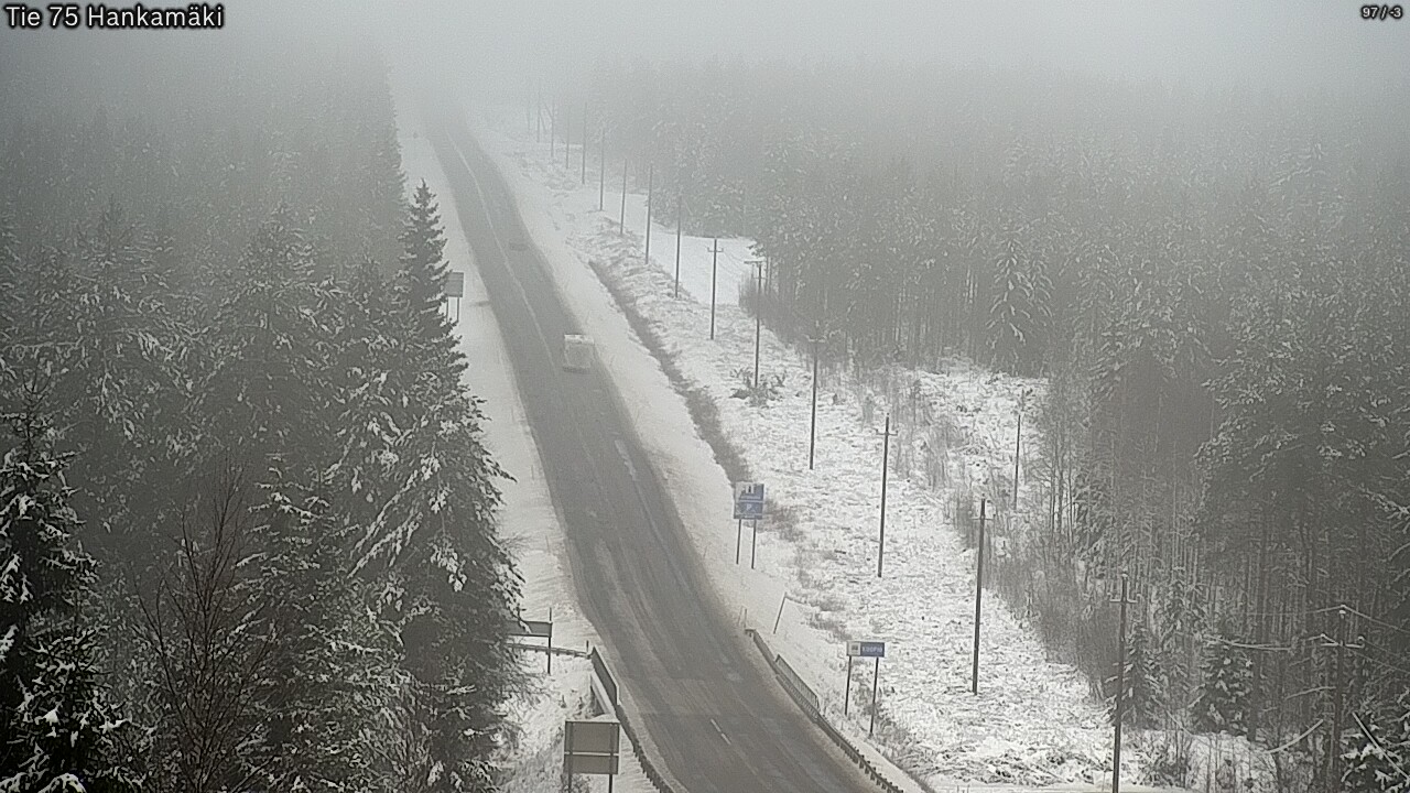 Weather Camera Image Road 75 Rautavaara, Hankamäki, Rautavaara, Pohjois-Savo