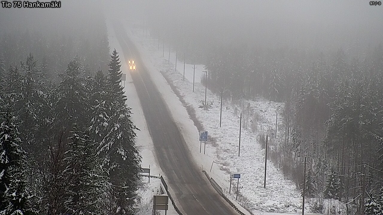 Weather Camera Image Road 75 Rautavaara, Hankamäki, Rautavaara, Pohjois-Savo