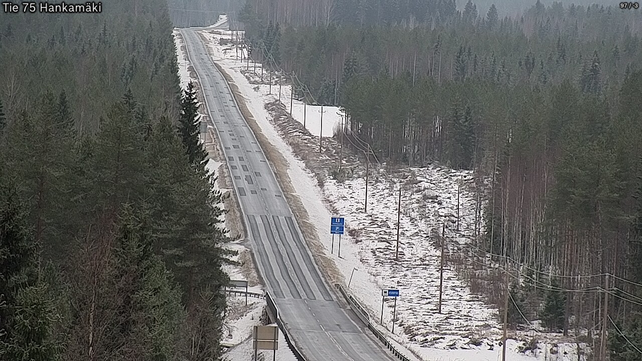 Kelikamerat Kuva Tie 75 Rautavaara, Hankamäki, Rautavaara, Pohjois-Savo