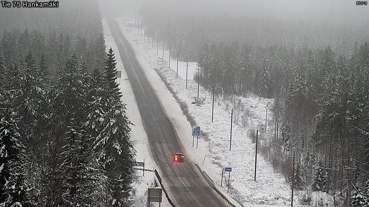 Weather Camera Image Road 75 Rautavaara, Hankamäki, Rautavaara, Pohjois-Savo