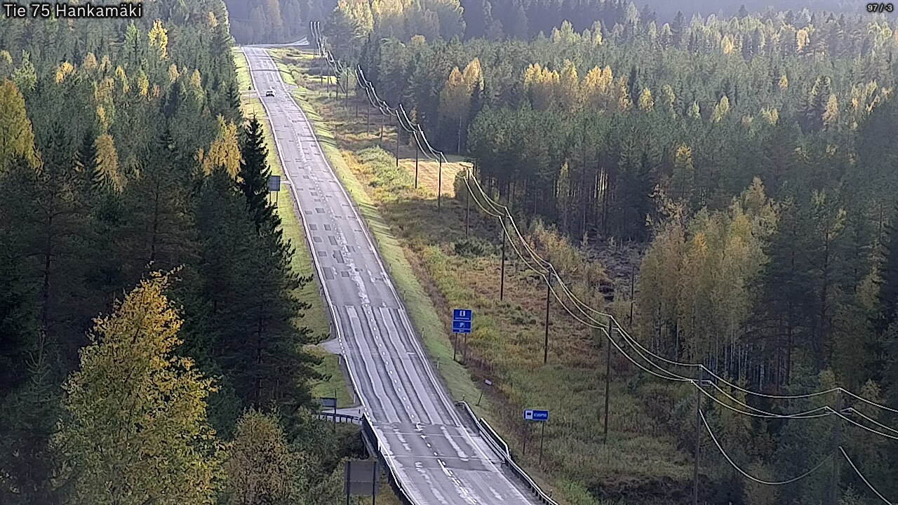 Kelikamerat Kuva Tie 75 Rautavaara, Hankamäki, Rautavaara, Pohjois-Savo