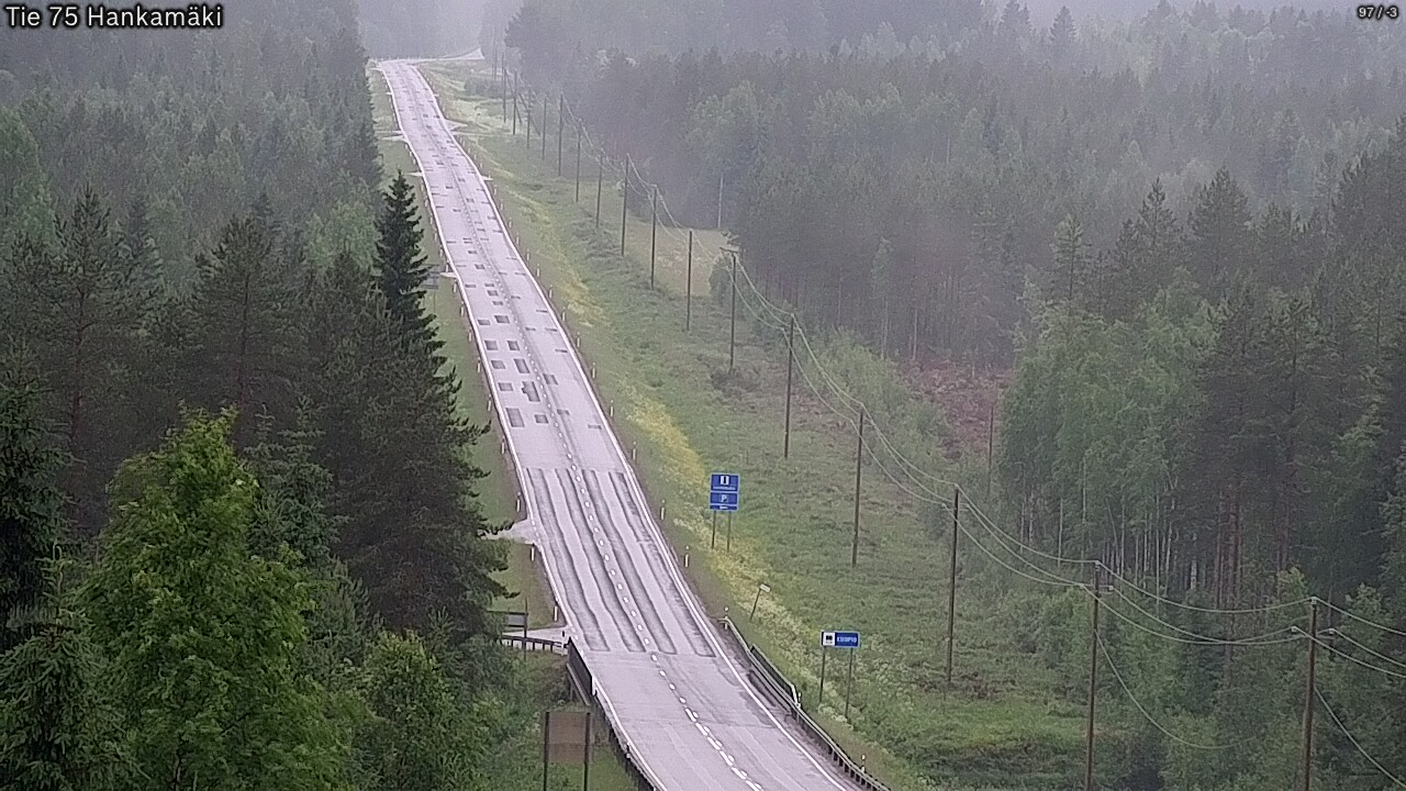 Kelikamerat Kuva Tie 75 Rautavaara, Hankamäki, Rautavaara, Pohjois-Savo
