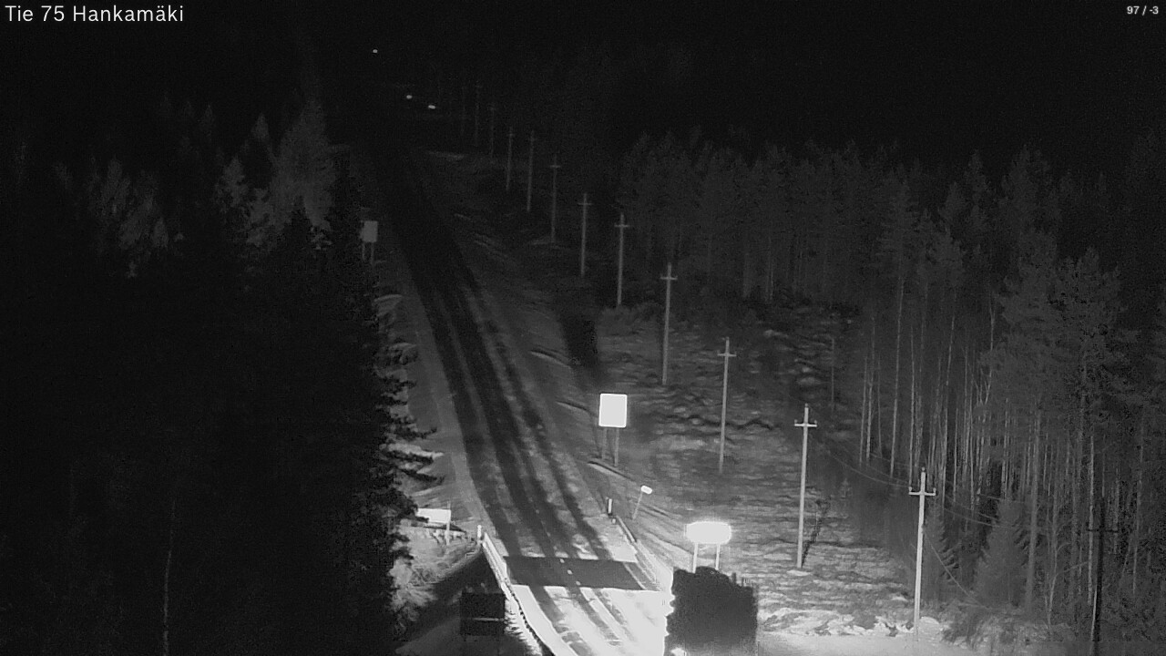 Kelikamerat Kuva Tie 75 Rautavaara, Hankamäki, Rautavaara, Pohjois-Savo