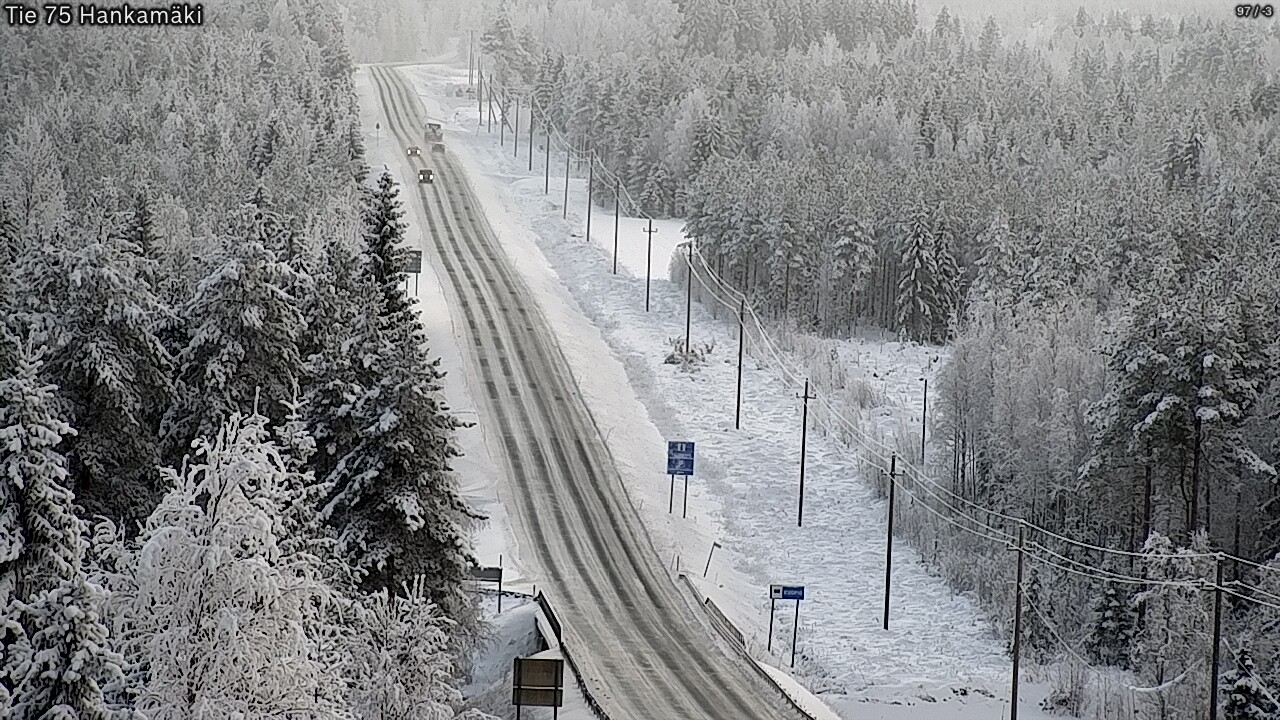 Kelikamerat Kuva Tie 75 Rautavaara, Hankamäki, Rautavaara, Pohjois-Savo