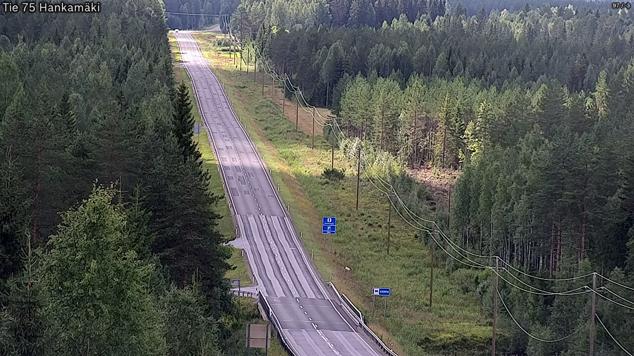 Kelikamerat Kuva Tie 75 Rautavaara, Hankamäki, Rautavaara, Pohjois-Savo