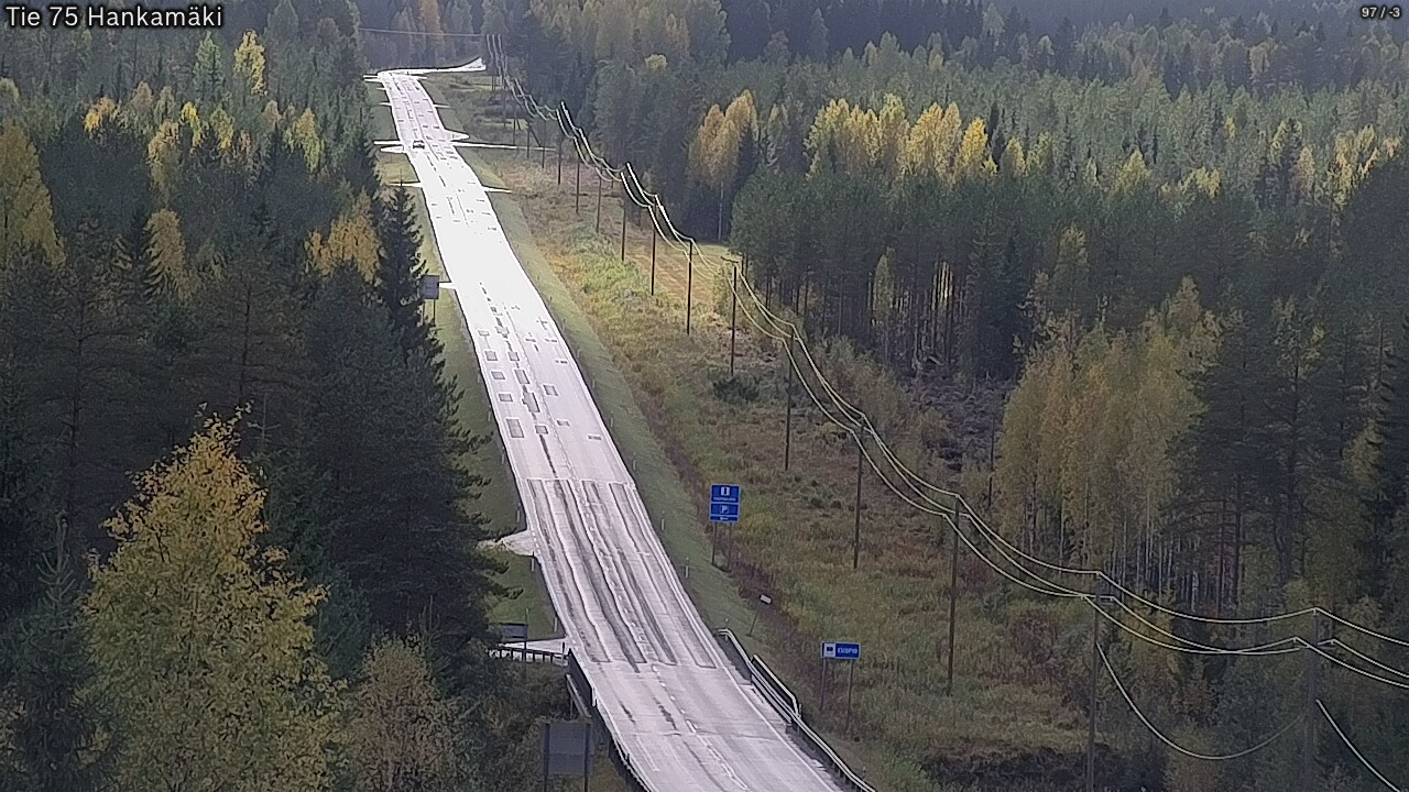 Kelikamerat Kuva Tie 75 Rautavaara, Hankamäki, Rautavaara, Pohjois-Savo
