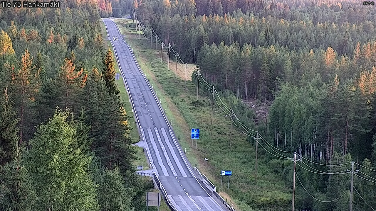 Kelikamerat Kuva Tie 75 Rautavaara, Hankamäki, Rautavaara, Pohjois-Savo