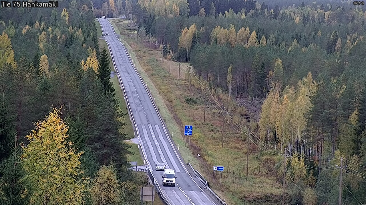 Kelikamerat Kuva Tie 75 Rautavaara, Hankamäki, Rautavaara, Pohjois-Savo
