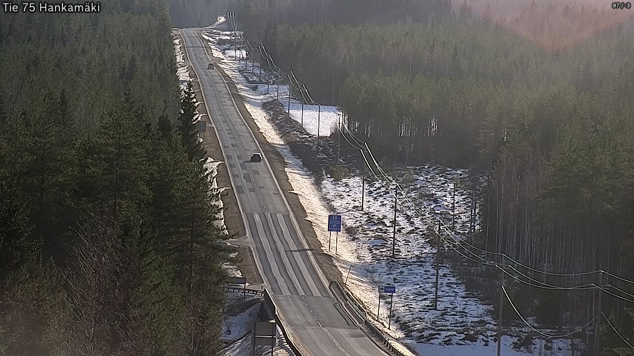 Kelikamerat Kuva Tie 75 Rautavaara, Hankamäki, Rautavaara, Pohjois-Savo