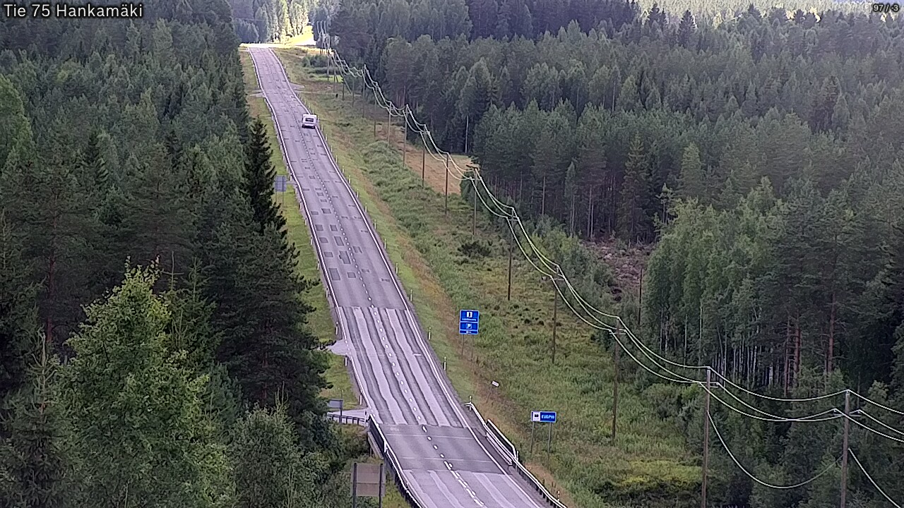 Kelikamerat Kuva Tie 75 Rautavaara, Hankamäki, Rautavaara, Pohjois-Savo