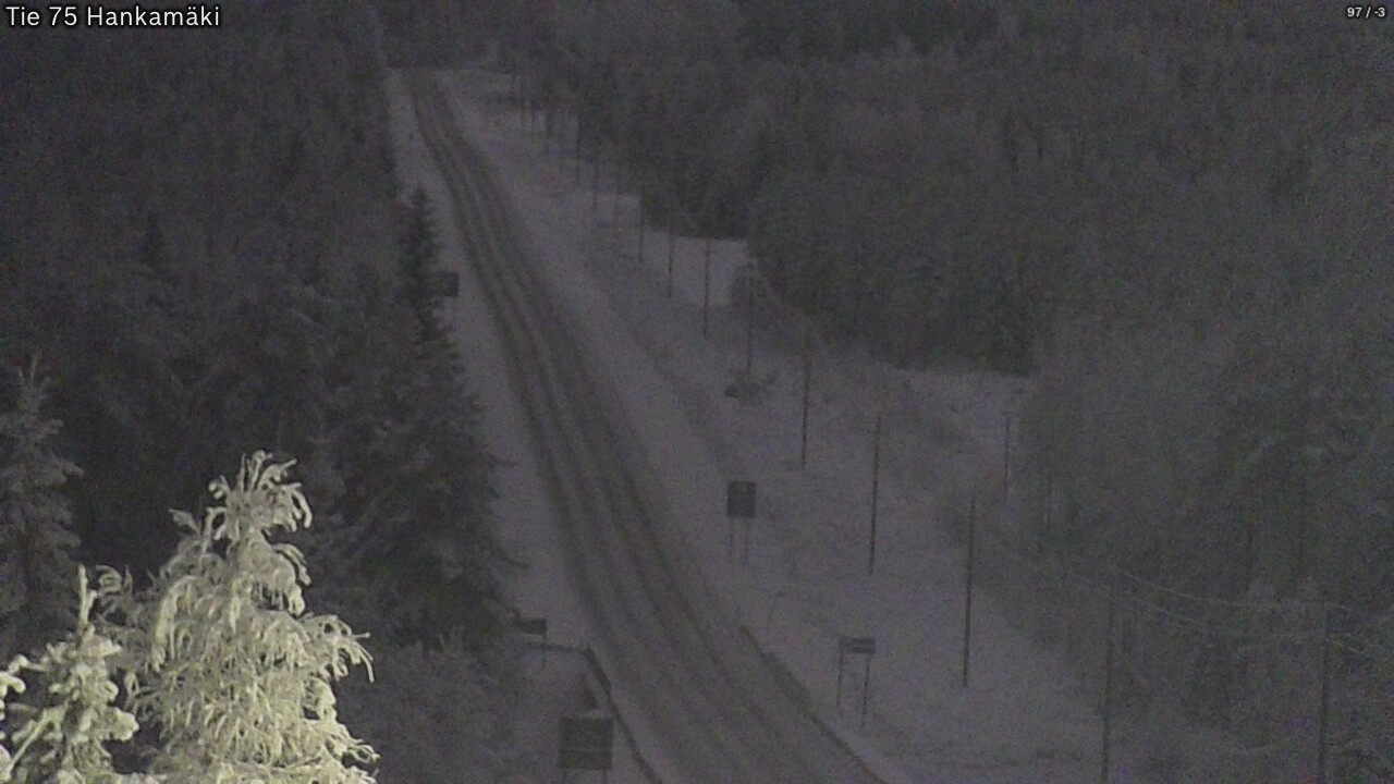 Kelikamerat Kuva Tie 75 Rautavaara, Hankamäki, Rautavaara, Pohjois-Savo