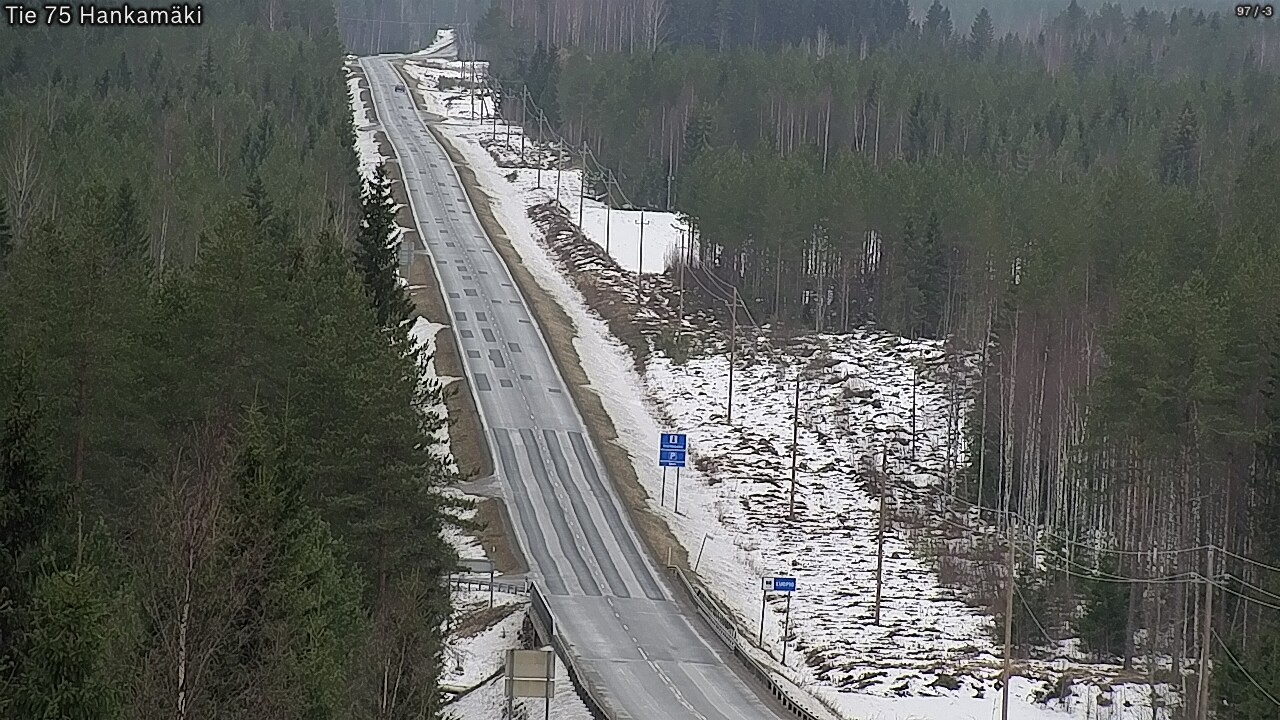 Kelikamerat Kuva Tie 75 Rautavaara, Hankamäki, Rautavaara, Pohjois-Savo