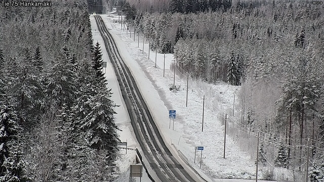 Kelikamerat Kuva Tie 75 Rautavaara, Hankamäki, Rautavaara, Pohjois-Savo