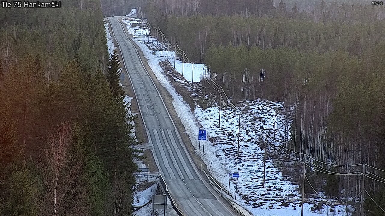 Kelikamerat Kuva Tie 75 Rautavaara, Hankamäki, Rautavaara, Pohjois-Savo